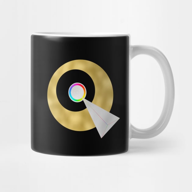 Trekkery Diversity Symbol with Rainbow Coffee Cup Only by OrionLodubyal